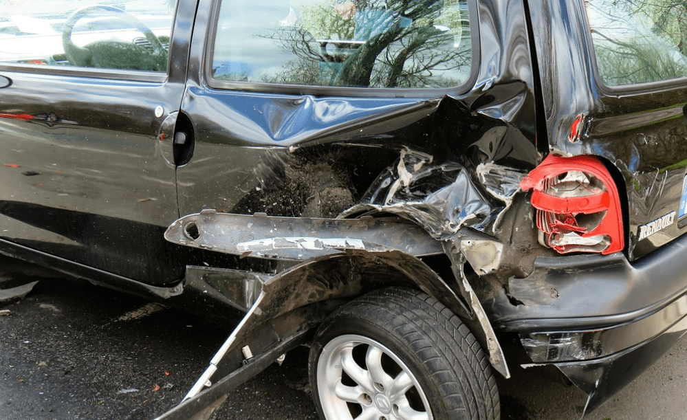 Car accidents on private property.